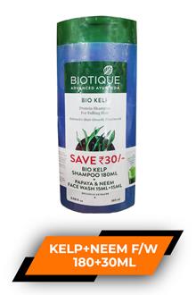 Biotique Shampoo Kelp+neem 210ml